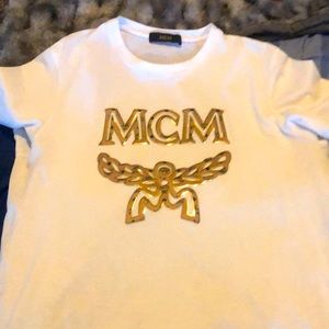 Authentic MCM white shirt